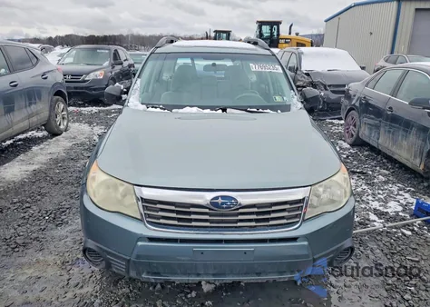 2010 Subaru Forester Xs z USA, uszkodzony, nr VIN JF2SH6BC2AH902083